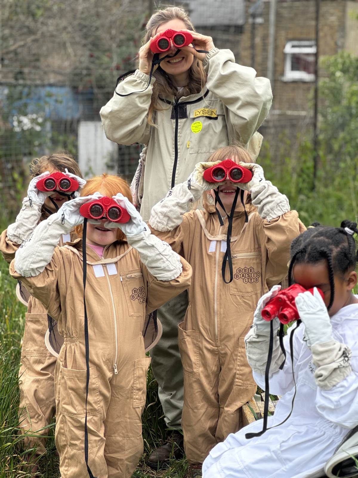 Year One - beekeeping trip to Deptford Railway Meadow