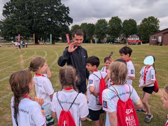 Year 4 Lime at Alex Yee triathlon!