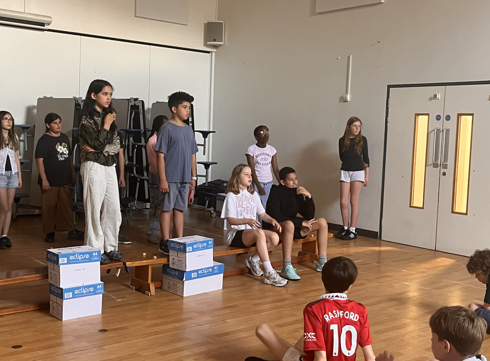 Year 6 rehearsals are well underway!